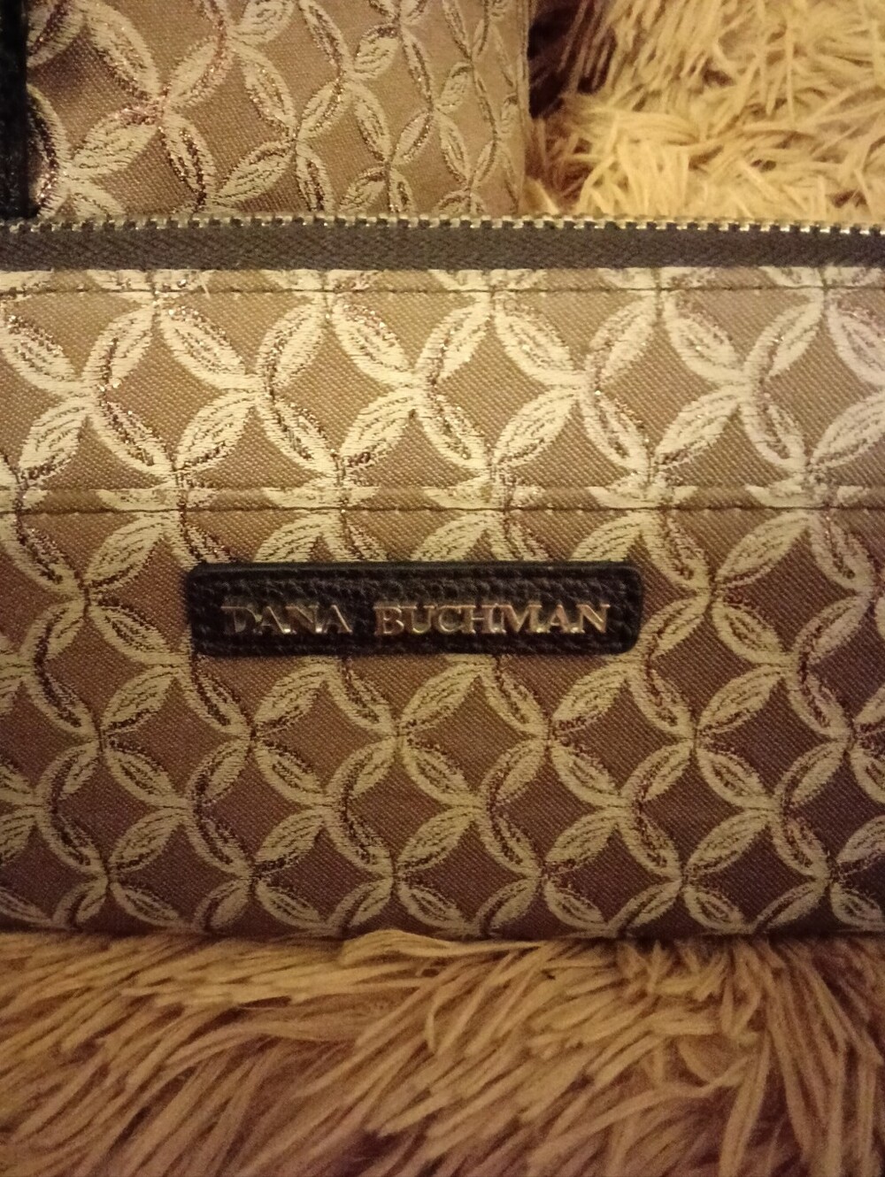 Dana Buchman Tote Bag AND Matching Wallet - Picture 3 of 15